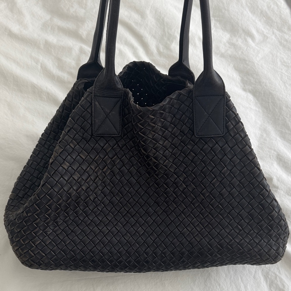 Vintage Bottega Veneta braided leather bag